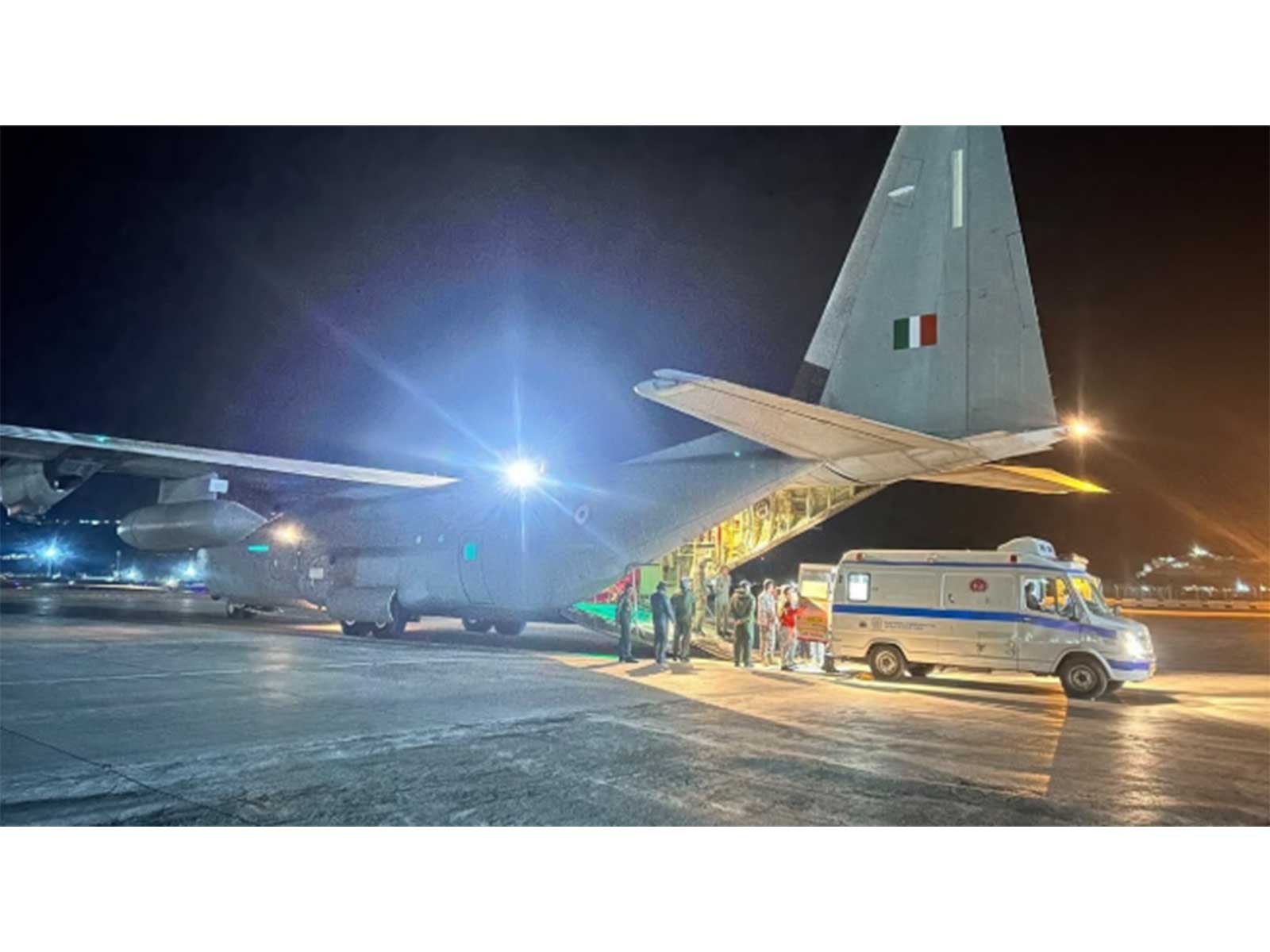 IAF conducts short-notice casualty evacuation from Leh