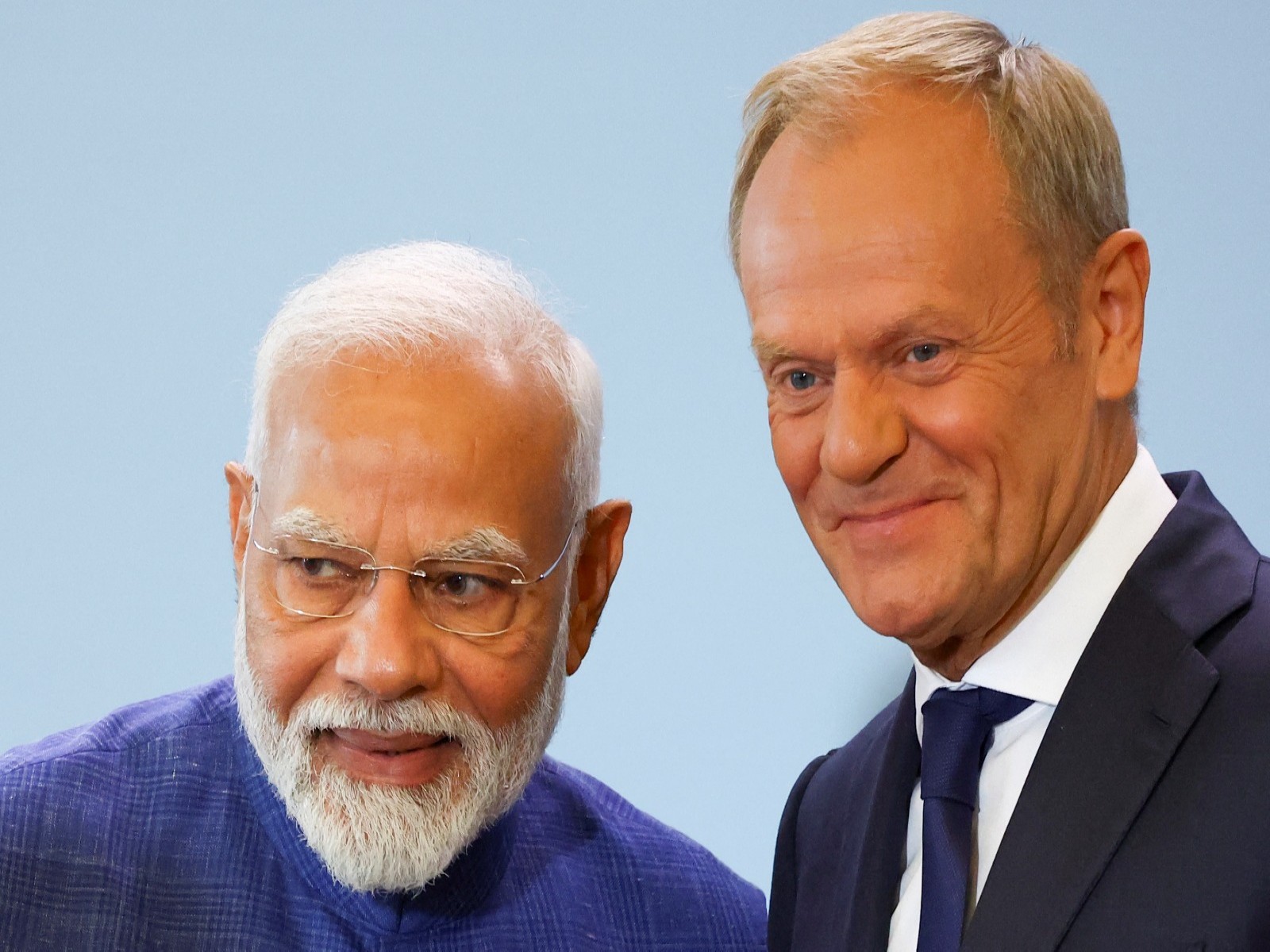 Prime Minister Narendra Modi with Polish Prime Minister Donald Tusk (File Photo/Reuters) Prime Minister Narendra Modi with Polish Prime Minister Donald Tusk (File Photo/Reuters)