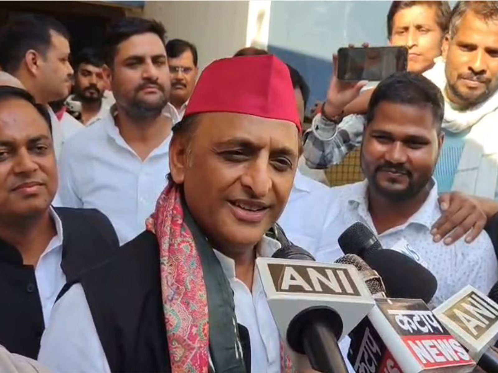 Samajwadi Party (SP) chief Akhilesh Yadav (Photo/ANI)
