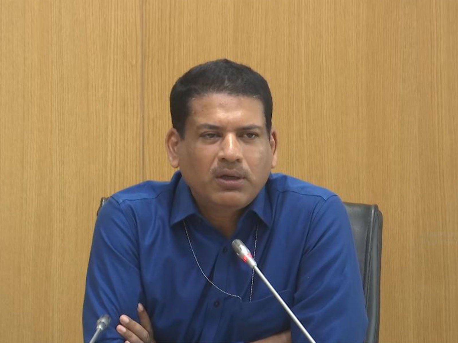 MNRE Secretary Santosh Kumar Sarangi (Photo/ANI)