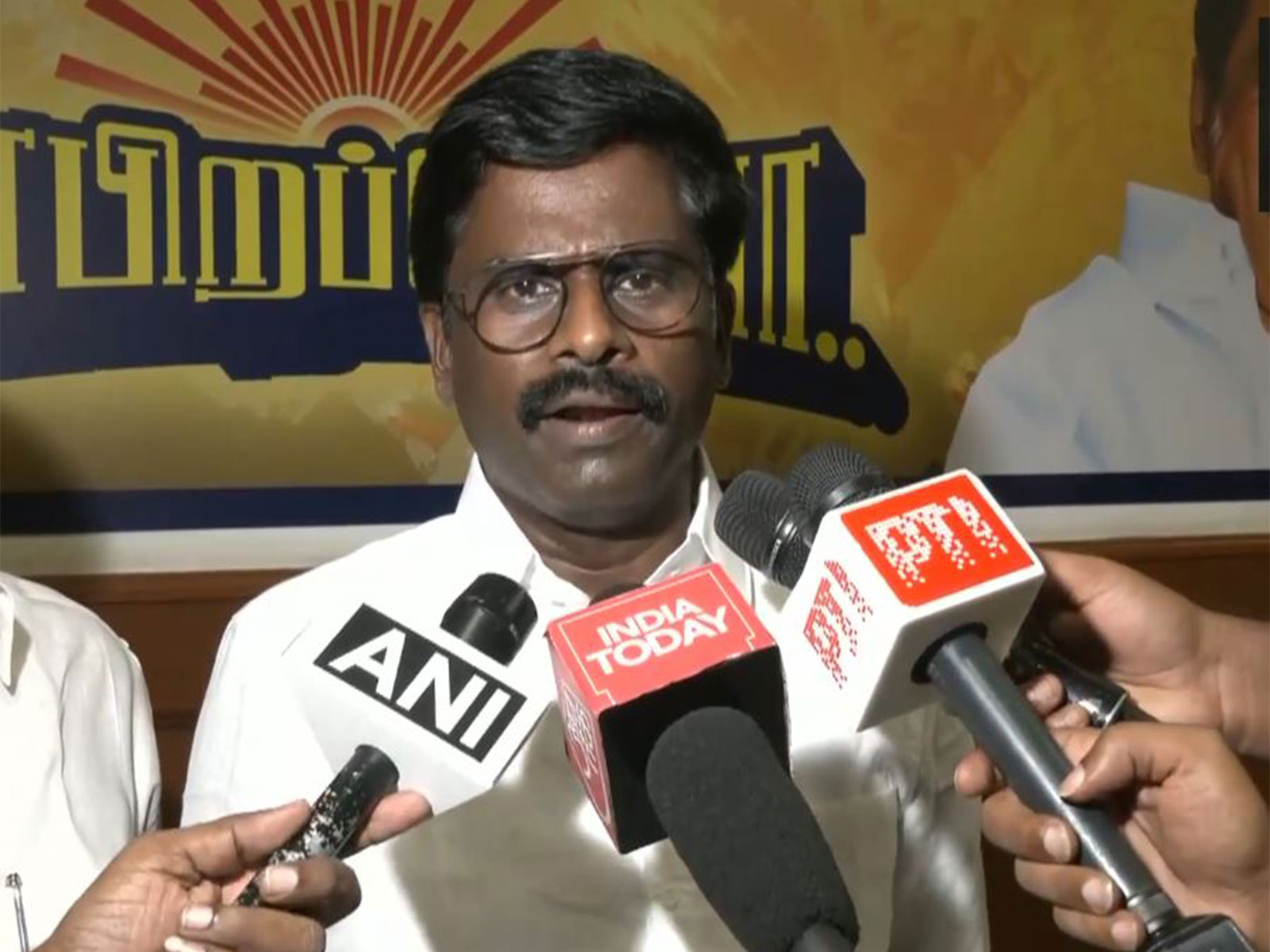 DMK Advocate Wing Deputy Secretary I Paranthamen (Photo/ANI) DMK Advocate Wing Deputy Secretary I Paranthamen (Photo/ANI)