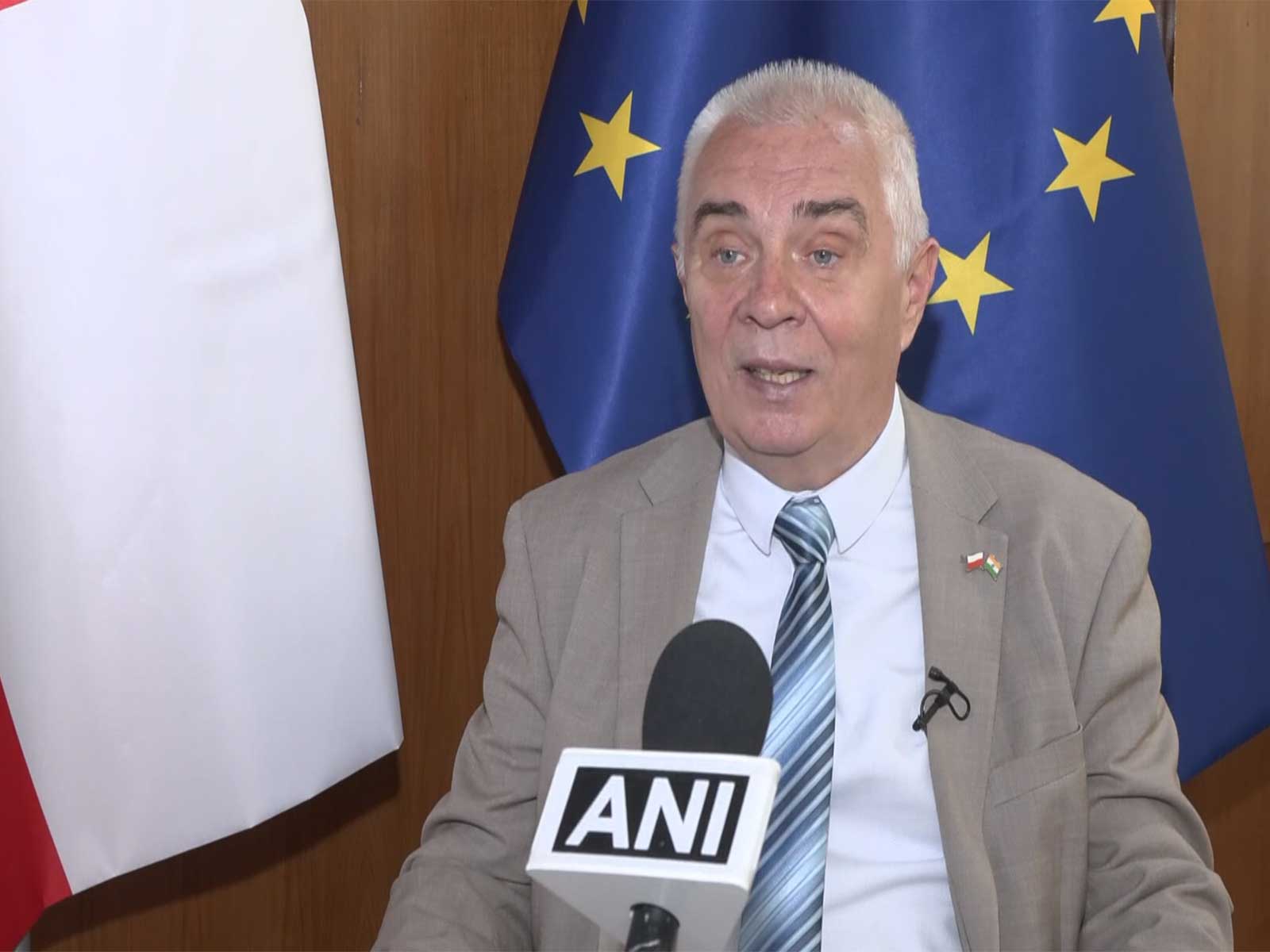 Poland's Ambassador to India, Piotr Antoni Świtalski (Photo/ANI) Poland's Ambassador to India, Piotr Antoni Świtalski (Photo/ANI)
