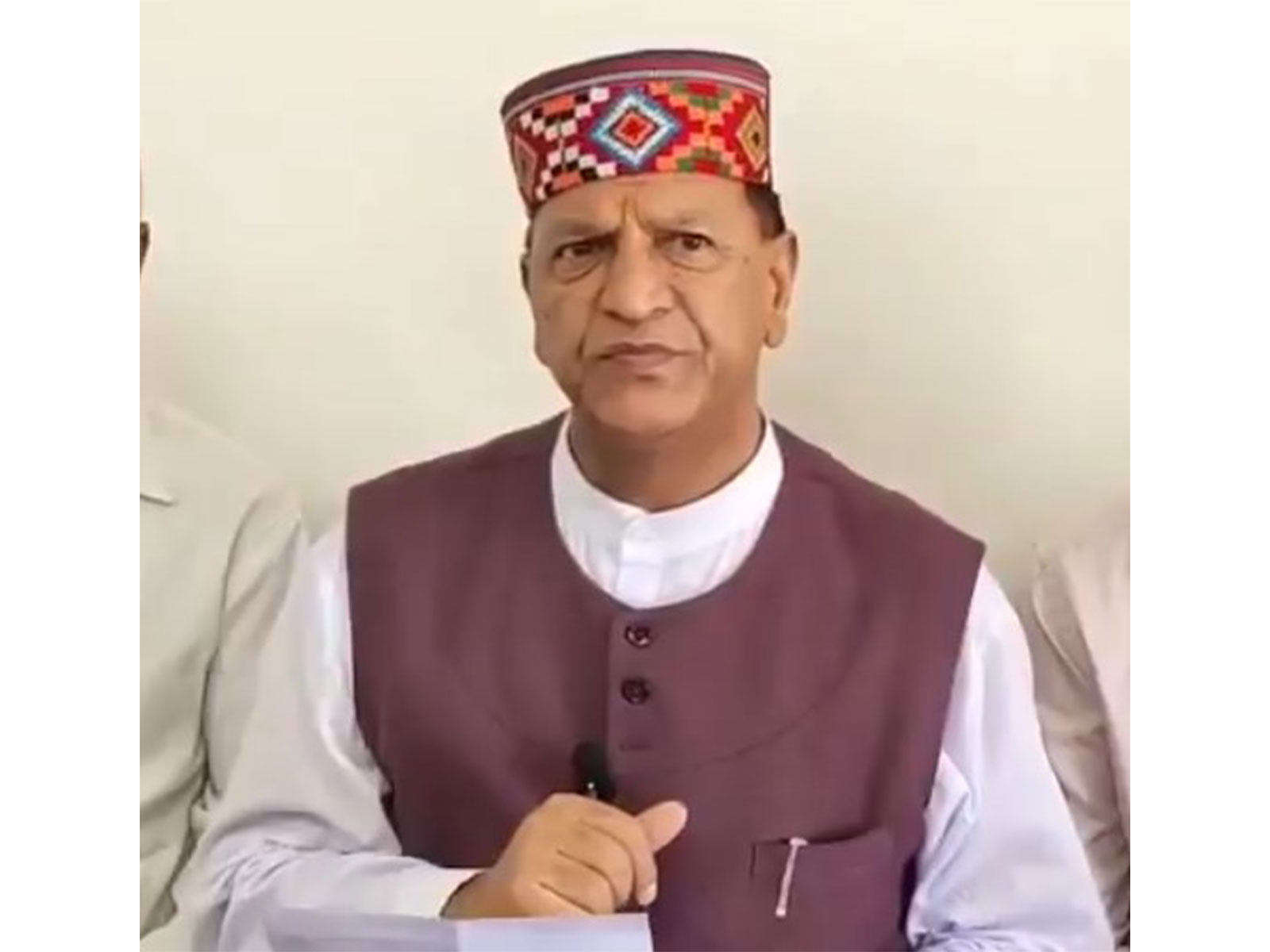 Himachal BJP president Rajeev Bindal (File Photo/ANI) Himachal BJP president Rajeev Bindal (File Photo/ANI)