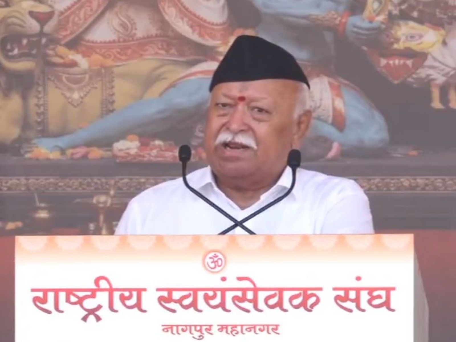 RSS chief Mohan Bhagwat (Photo/ANI)