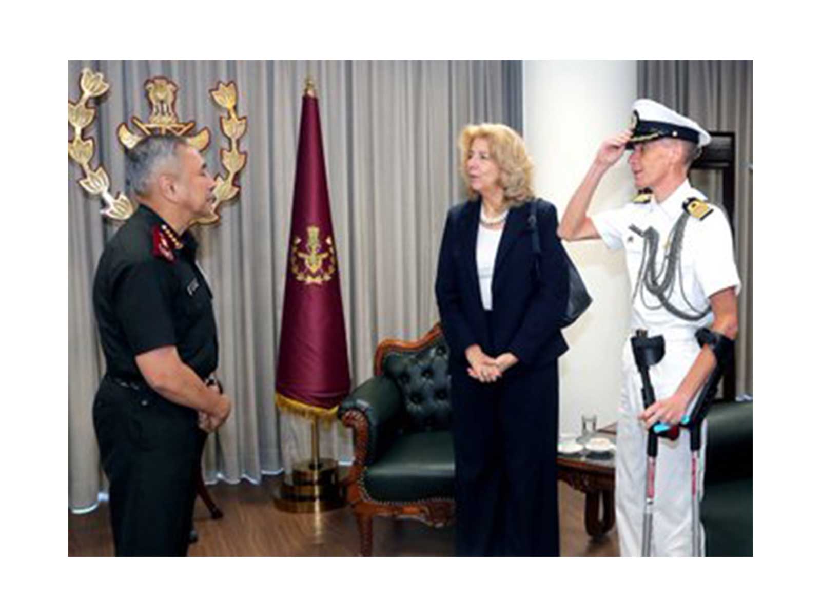 Netherlands Ambassador Gerards holds meeting with CDS General Raja Subramani; discusses West Asia maritime situation