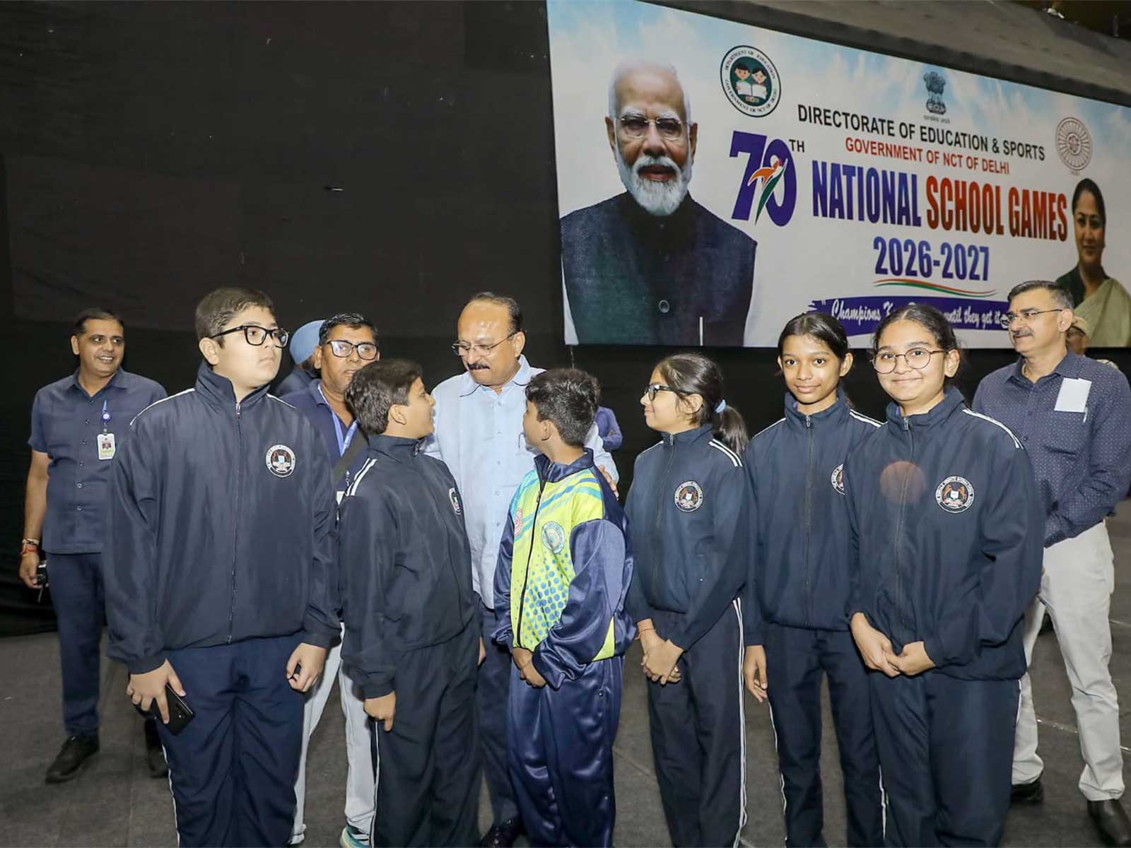Delhi Sports Minister Ashish Sood inaugurates 70th National School Games