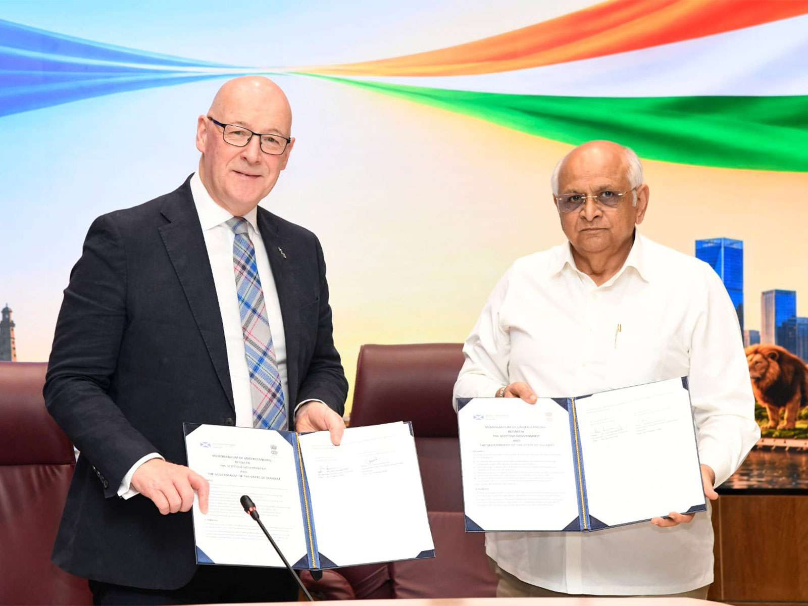 Gujarat and Scotland ink MoUs to strengthen economic, cultural ties