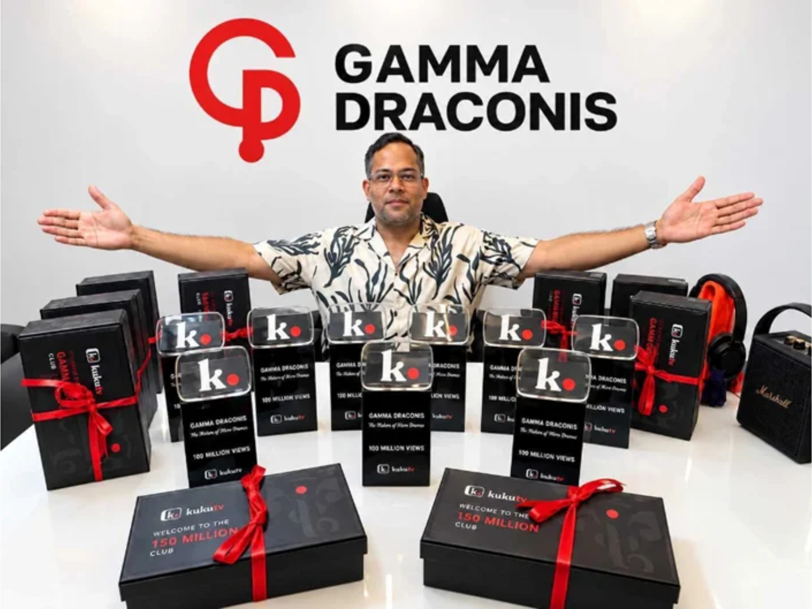 Praveen Kumar Kuril’s “Gamma Draconis” Receives Kuku TV’s 100 Million and 150 Million Recognition