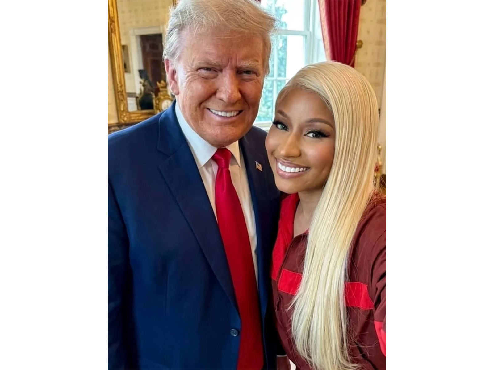 Nicki Minaj supports Donald Trump at Port Huron Rally in Michigan: "I will continue to support you forever"