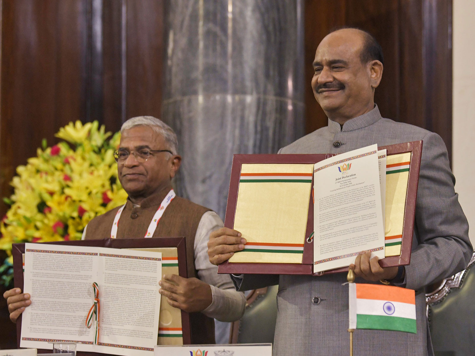 12th BRICS parliamentary forum concludes in New Delhi, with adoption of joint declaration