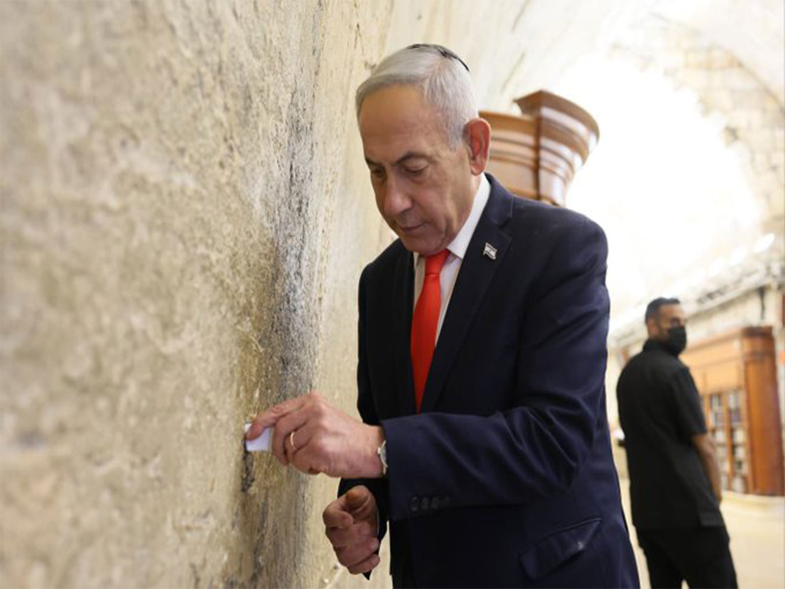Israel PM Benjamin Netanyahu prays at the Western Wall in Jerusalem (Photo/X/@netanyahu) Israel PM Benjamin Netanyahu prays at the Western Wall in Jerusalem (Photo/X/@netanyahu)