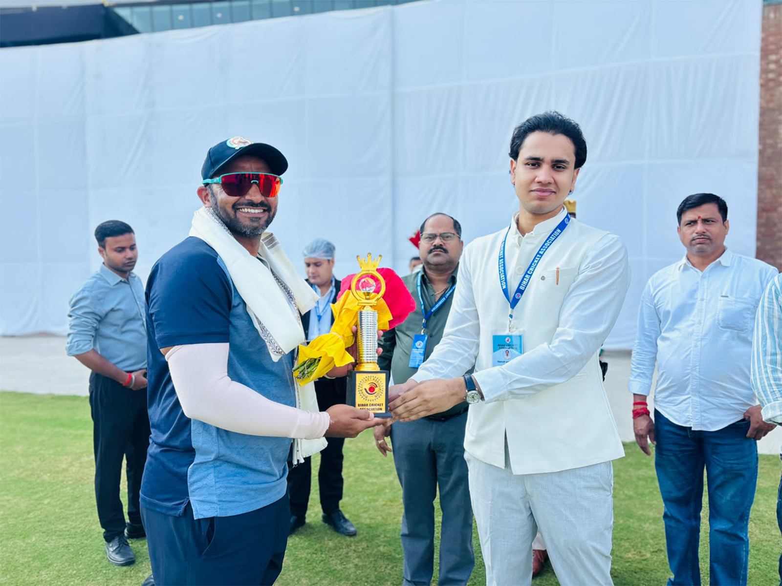 Col CK Nayudu Trophy U-23: BCA President Harshvardhan inaugurates Bihar vs Baroda match