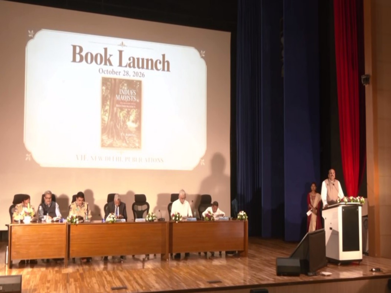 VIF releases book titled "India’s Maoists: Glimpses into Red Insurgency" by Dr. P. V. Ramana in Hyderabad