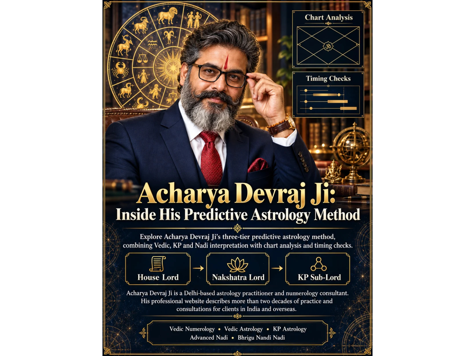 Acharya Devraj Ji: Inside His Predictive Astrology Method