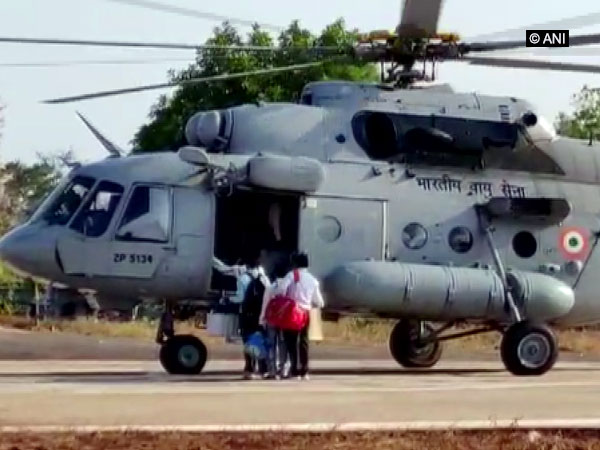 A polling team consists of 22 officers on Monday reached naxal hit Sukma district