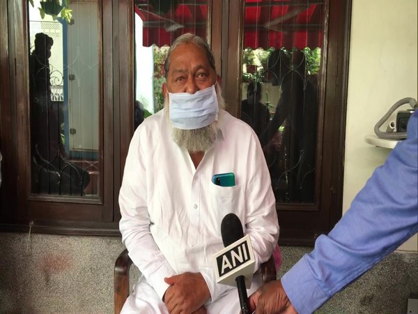 Haryana Health Minister Anil Vij (Photo/ ANI)