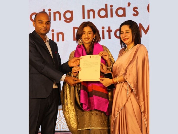 Rising social media star Unnati Malharkar felicitated by the Government of India