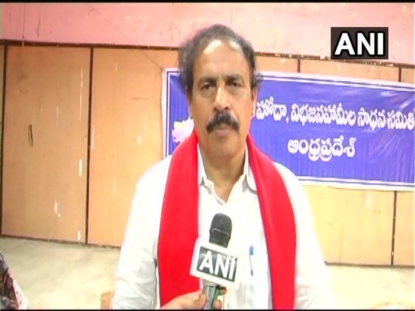 Andhra Pradesh CPI Secretary, K Ramakrishna (Photo/ANI)