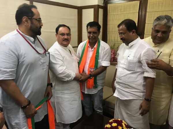 AP Abdullakutty joining BJP in presence of party working president JP Nadda (Photo/ANI)