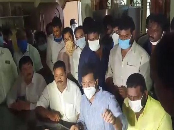 Telugu Desam Party (TDP) MP K Rammohan Naidu while speaking to the reporters on Friday. (Photo/ANI)