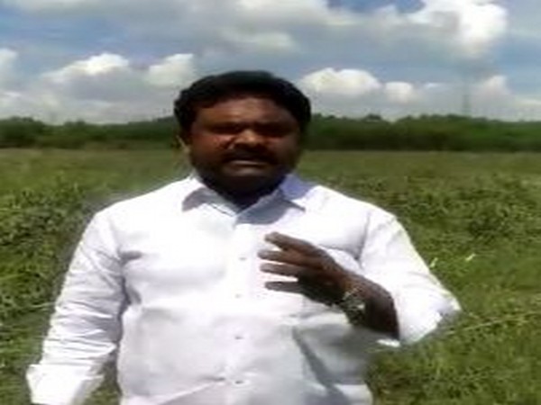 Former YSRCP president of Narasaraopet mandal Sankar Yadav. Photo/ANI