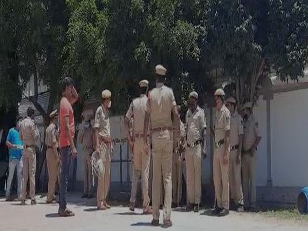 Police house arrests BJP leaders and workers in East Godavari district. (Photo/ANI) 