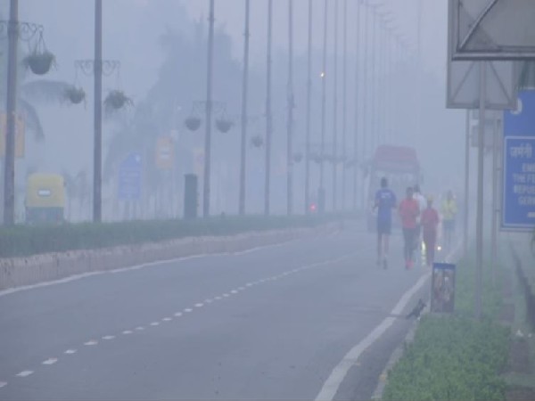 Visuals from Delhi's Shanti Path area (Photo/ ANI)
