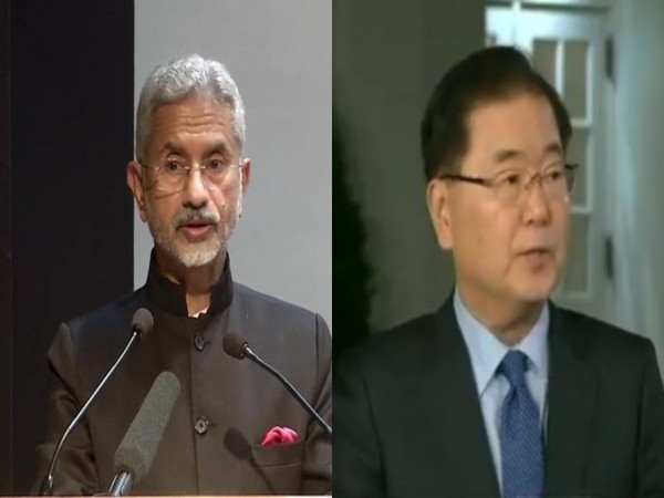 External Affairs Minister S Jaishankar and Foreign Minister of Republic of Korea, Chung Eui-yong (File Photo)