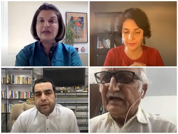 Photo grab from YouTube channel of journalist Gul Bukhari