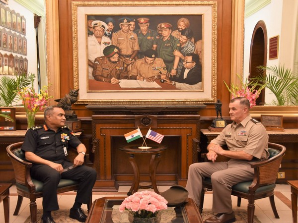 Chief of Army Staff (COAS) General Manoj Pande held talks with visiting US Army's Pacific Commanding General Charles Flynn