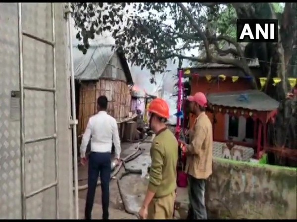 More than 10 houses gutted in fire at Raja Maidam Road, in Jorhat