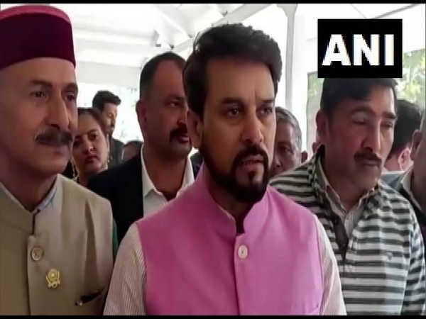 Minister of Youth Affairs and Sports Anurag Thakur (Image: ANI)