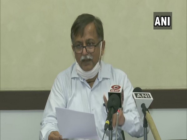 Uttar Pradesh Additional Chief Secretary (Home) Awanish Awasthi speaking to media on Monday. Photo/ANI