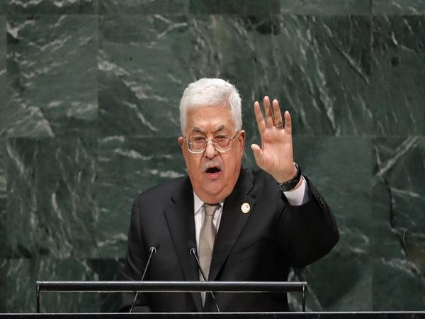 Palestinian President Mahmoud Abbas addressing to the UN General Assembly in New York on Thursday. (Photo Credits: Reuters)