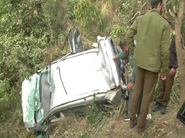 Car accident in Jammu-Kashmir (Photo/ANI)
