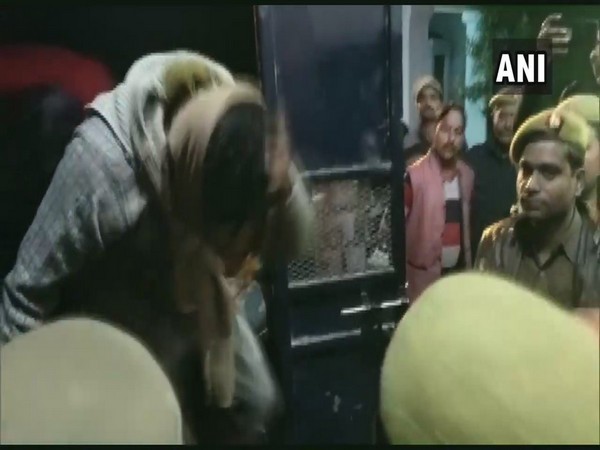 The Unnao rape case accused being taken to jail in Uttar Pradesh. (Photo/ANI)