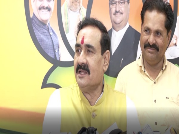 Madhya Pradesh Home Minister Narottam Mishra (Photo/ANI)
