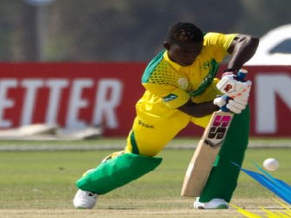 Nigerian batsman Sesan Adedeji (Photo/ T20 World Cup Twitter) 