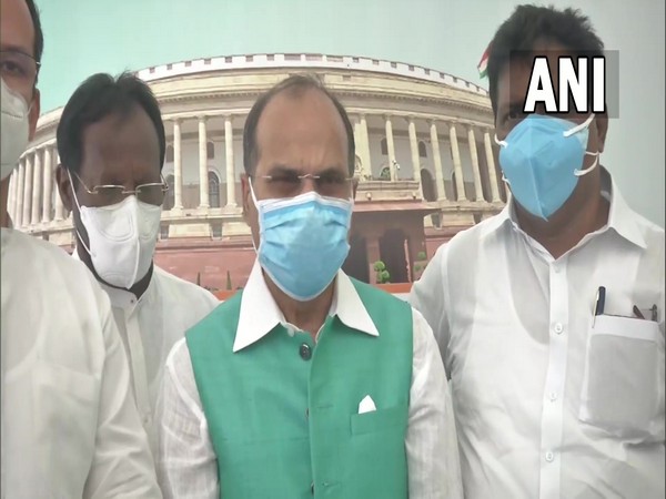LoP in Lok Sabha Adhir Ranjan Chowdhury. (Photo/ ANI)