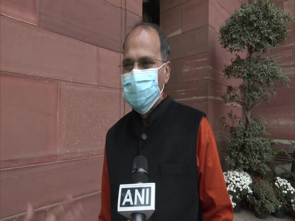 Congress leader Congress leader Adhir Ranjan Chowdhury speaking to ANI (Photo/ANI)