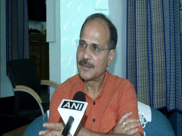 Leader of Congress in Lok Sabha Adhir Ranjan Chowdhury speaks to ANI in New Delhi [Photo/ANI]