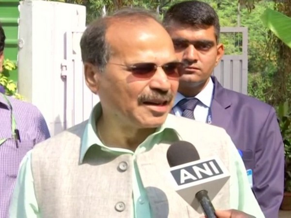 Congress leader Adhir Ranjan Chaudhary speaking to ANI in New Delhi on Wednesday. Photo/ANI