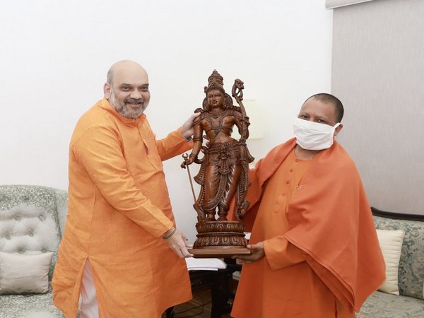 Uttar Pradesh Chief Minister Yogi Adityanath called on Union Home Minister Amit Shah.