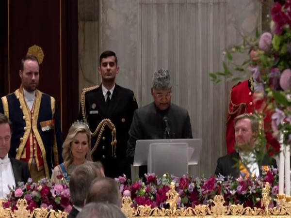 King of Netherlands hosts State Banquet in Honour of President Ram Nath Kovind at Royal palace