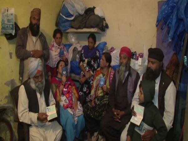 Sikh families from Afghanistan say they have been living in India since 2012. Photo/ANI