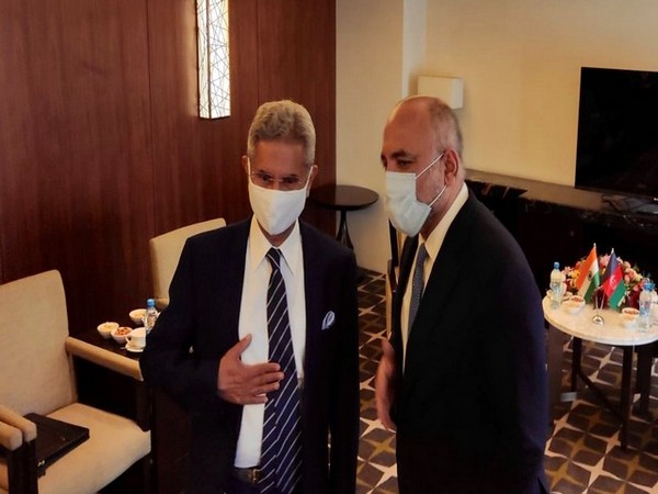 Jaishankar met with Afghani counterpart Mohammed Haneef Atmar (Photo Credit: Twitter)