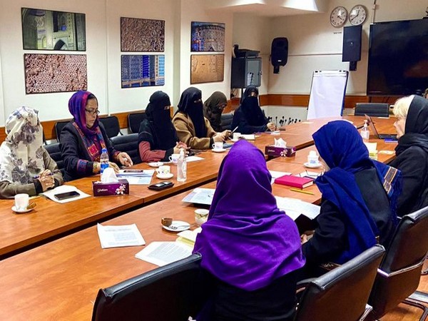 Deputy Special Representative of the Secretary General Mette Knudsen on Sunday met with women religious scholars in Kabul (Photo Credit: UNAMA)