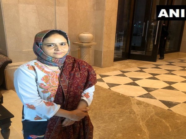 Afria Jan from Jammu and Kashmir. Photo/ANI