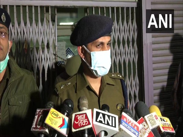 Senior Superintendent of Police (SSP), Babloo Kumar speaking to reporter. (Photo ANI)
