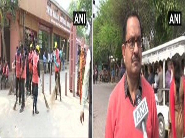 Rajiv Rathi, Executive Engineer, Municipal Corporation Agra speaking to ANI on Saturday.